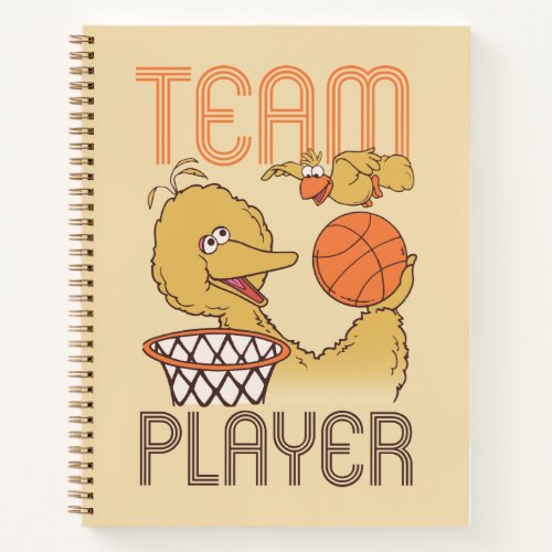Sesame Street  Bird Bird Team Player Notebook