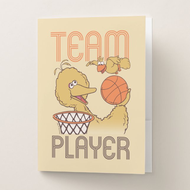 Sesame Street | Bird Bird Team Player Pocket Folder (Front)