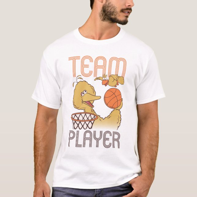 Sesame Street | Bird Bird Team Player T-Shirt (Front)