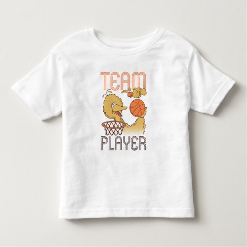 Sesame Street  Bird Bird Team Player Toddler T_shirt