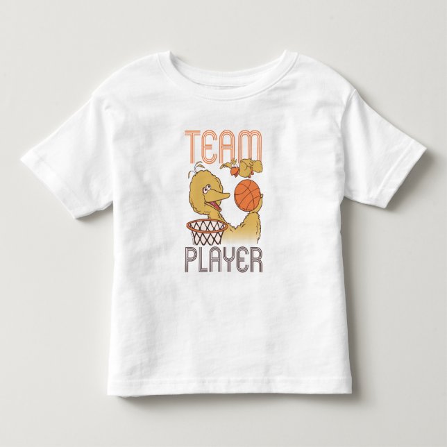 Sesame Street | Bird Bird Team Player Toddler T-shirt (Front)