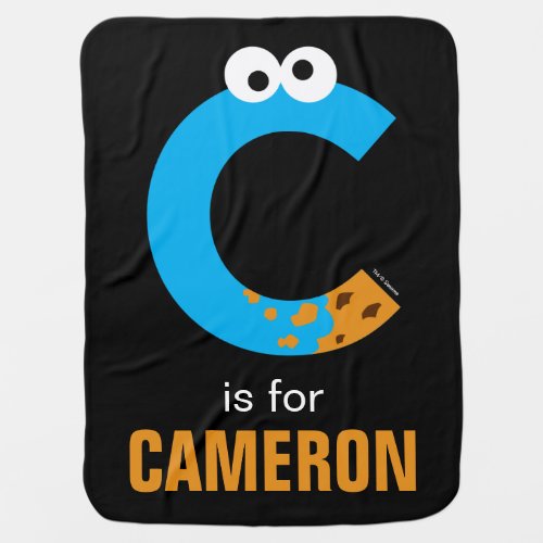 Sesame Street  C is for Cookie Monster Baby Blanket