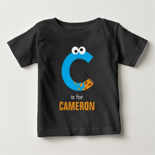 Sesame Street  C is for Cookie Monster Baby T_Shirt