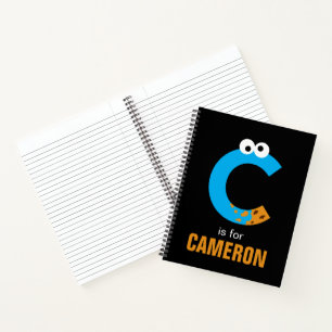 Sesame Street C is for Cookie Monster Notebook