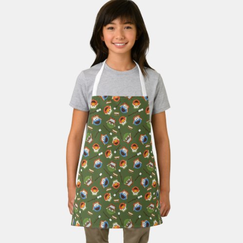 Sesame Street  Camping Is Smore Fun With Friends Apron