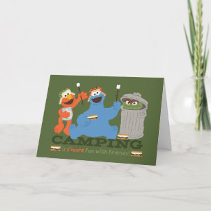 Sesame Street   Camping Is S'more Fun With Friends Card