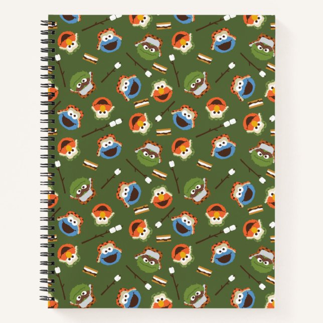 Sesame Street | Camping Is S'more Fun With Friends Notebook (Front)
