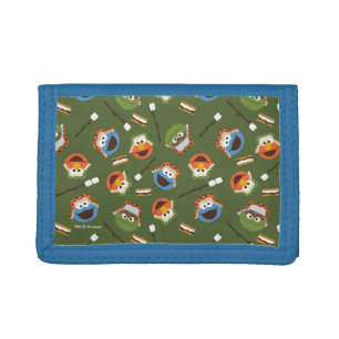 Sesame Street Camping Is S'more Fun With Friends Tri-fold Wallet