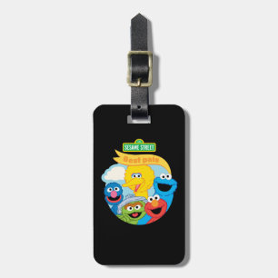 Sesame Street Character Art Luggage Tag