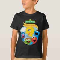 Sesame Street Character Art T-Shirt