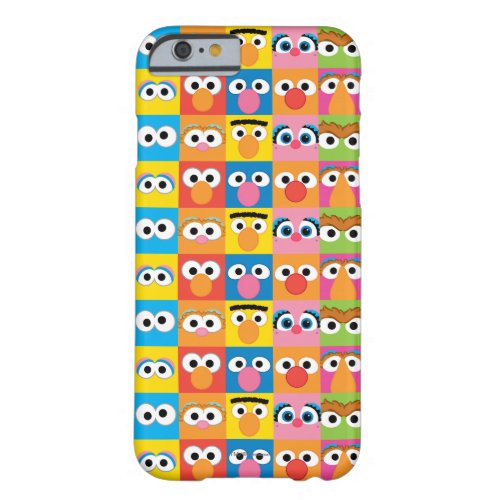 Sesame Street Character Eyes Pattern Barely There iPhone 6 Case