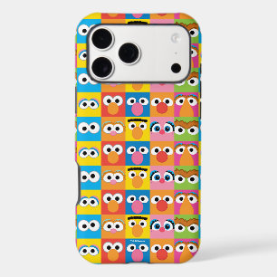 Sesame Street Character Eyes Pattern iPhone 17 Pro Max Case