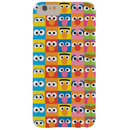 Sesame Street Character Eyes Pattern Barely There iPhone 6 Plus Case