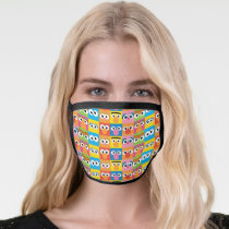 Sesame Street Character Eyes Pattern Face Mask