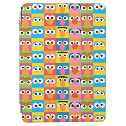 Sesame Street Character Eyes Pattern iPad Air Cover