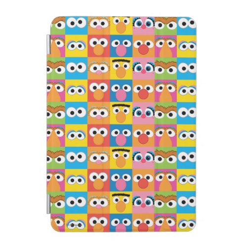 Sesame Street Character Eyes Pattern iPad Mini Cover