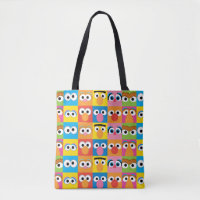 Sesame Street Character Eyes Pattern