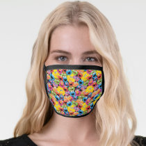 Sesame Street Character Faces Pattern Face Mask