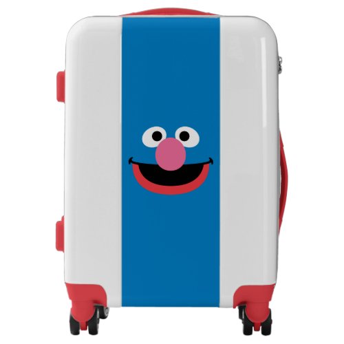 Sesame Street Character Faces Pattern Luggage