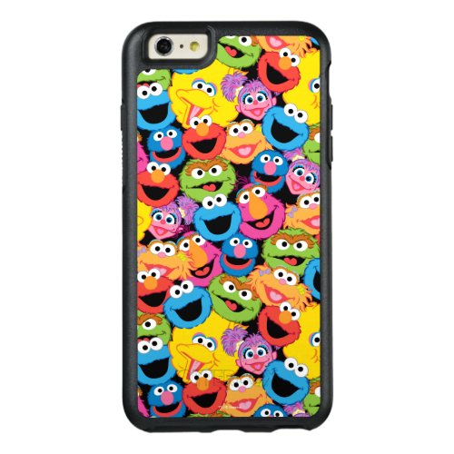 Sesame Street Character Faces Pattern OtterBox iPhone 66s Plus Case