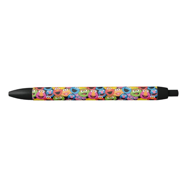 Sesame Street Character Faces Pattern Pen (Front)