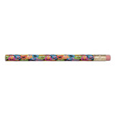 Sesame Street Character Faces Pattern Pencil (Front)