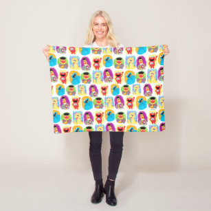 Sesame street characters fleece throw blanket new arrivals