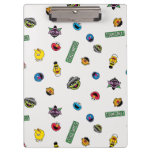 Sesame Street Character Pattern Clipboard