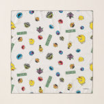 Sesame Street Character Pattern Scarf