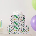 Sesame Street Character Pattern Wrapping Paper