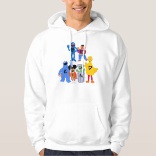 Sesame Street Characters   Be Kind - Sign Language Hoodie