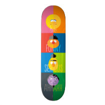 Sesame Street Characters - Color Block Skateboard Sesame Street Characters - Color Block Skateboard