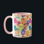 Sesame Street Characters | Colorful Pattern Mug<br><div class="desc">Check out this colorful pattern featuring all your favorite Sesame Street characters!</div>