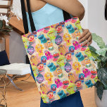 Sesame Street Characters | Colorful Pattern Tote Bag<br><div class="desc">Check out this colorful pattern featuring all your favorite Sesame Street characters!</div>