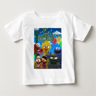 Sesame Street Characters | Party Scene Baby T-Shirt