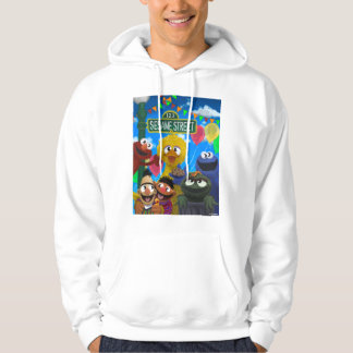 Sesame Street Characters | Party Scene Hoodie