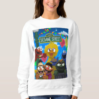 Sesame Street Characters | Party Scene Sweatshirt