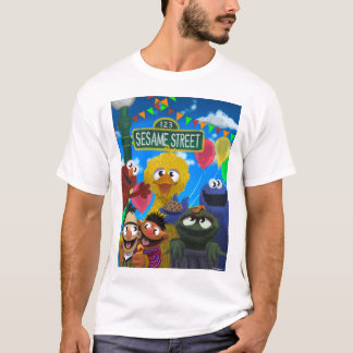 Sesame Street Characters | Party Scene T-Shirt