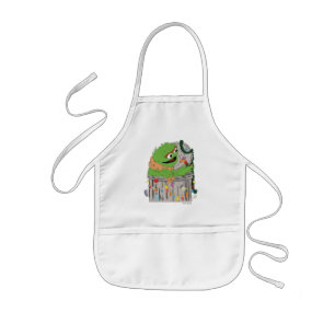 Sesame Street Christmas Oscar the Grouch Kids' Apron