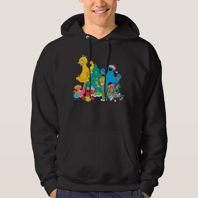 Sesame Street | Christmas Pals Hoodie (Front)