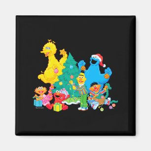 Sesame Street Christmas Pals  Magnet