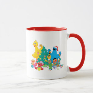 Sesame Street Christmas Pals Mug