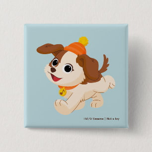 Sesame Street Christmas Tango Button