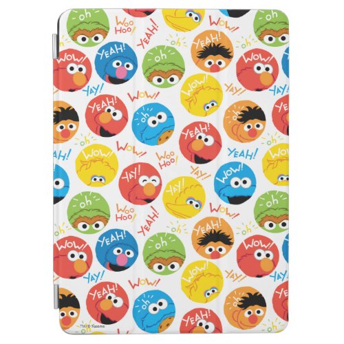 Sesame Street Circle Character Pattern iPad Air Cover