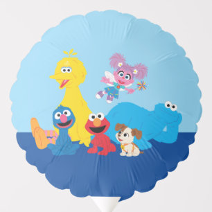 Sesame Street   Colorful Sesame Street Pals Balloon