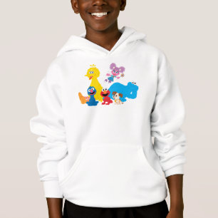 Sesame Street Colorful Sesame Street Pals Hoodie