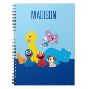 Sesame Street Colorful Sesame Street Pals Notebook