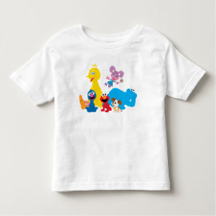Sesame Street Colorful Sesame Street Pals Toddler T-shirt