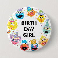 Sesame Street Confetti Birthday Girl