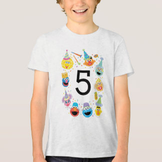 Sesame Street Confetti Birthday Tri-Blend Shirt